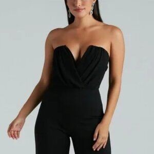 Windsor Med jumpsuit sweetheart top